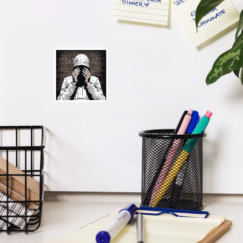 PREMIUM VINYL MAGNET ⚫️ Mind Overwhelm product image (12)