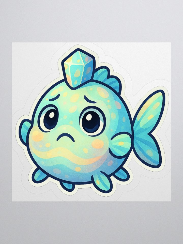 Opal (October) Fish Sticker product image (2)