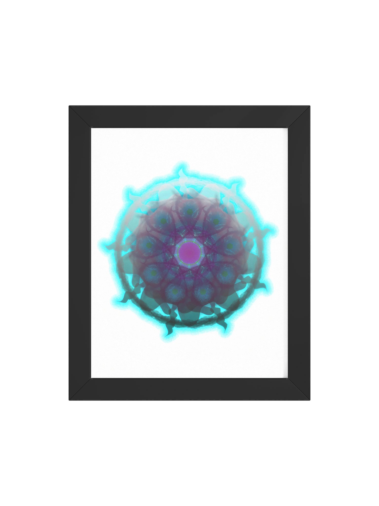 Neon Bloom Framed Poster product image (2)