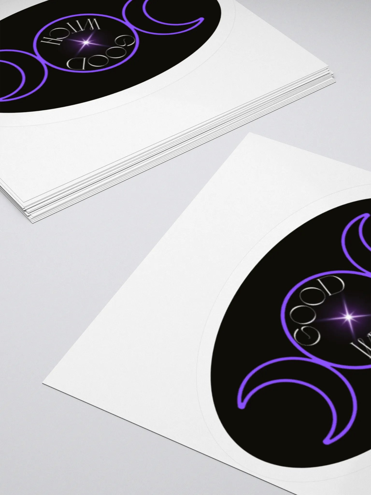 Good Witch Sticker (oval) product image (4)