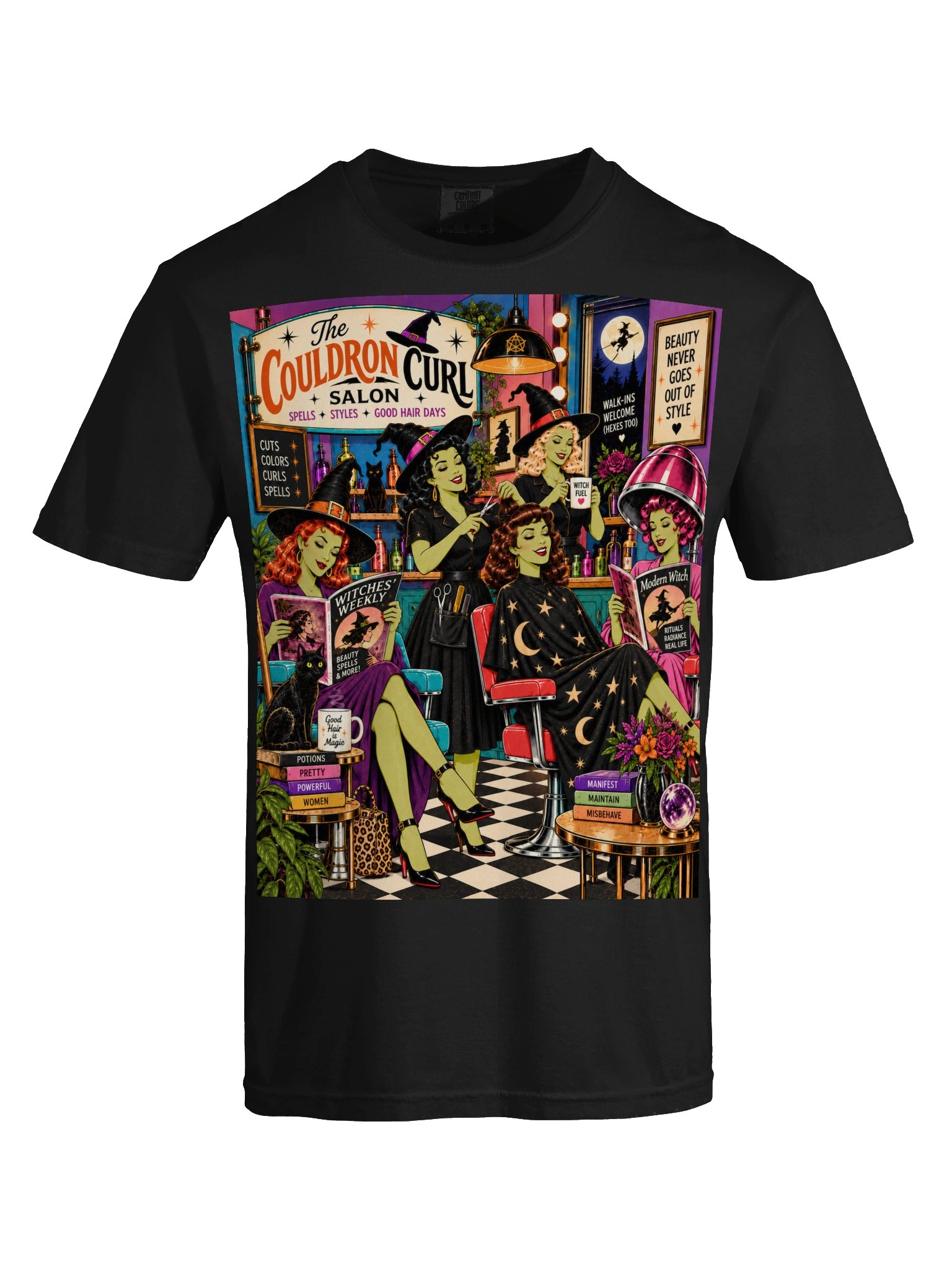The Cauldron Curl Salon Tee product image (5)