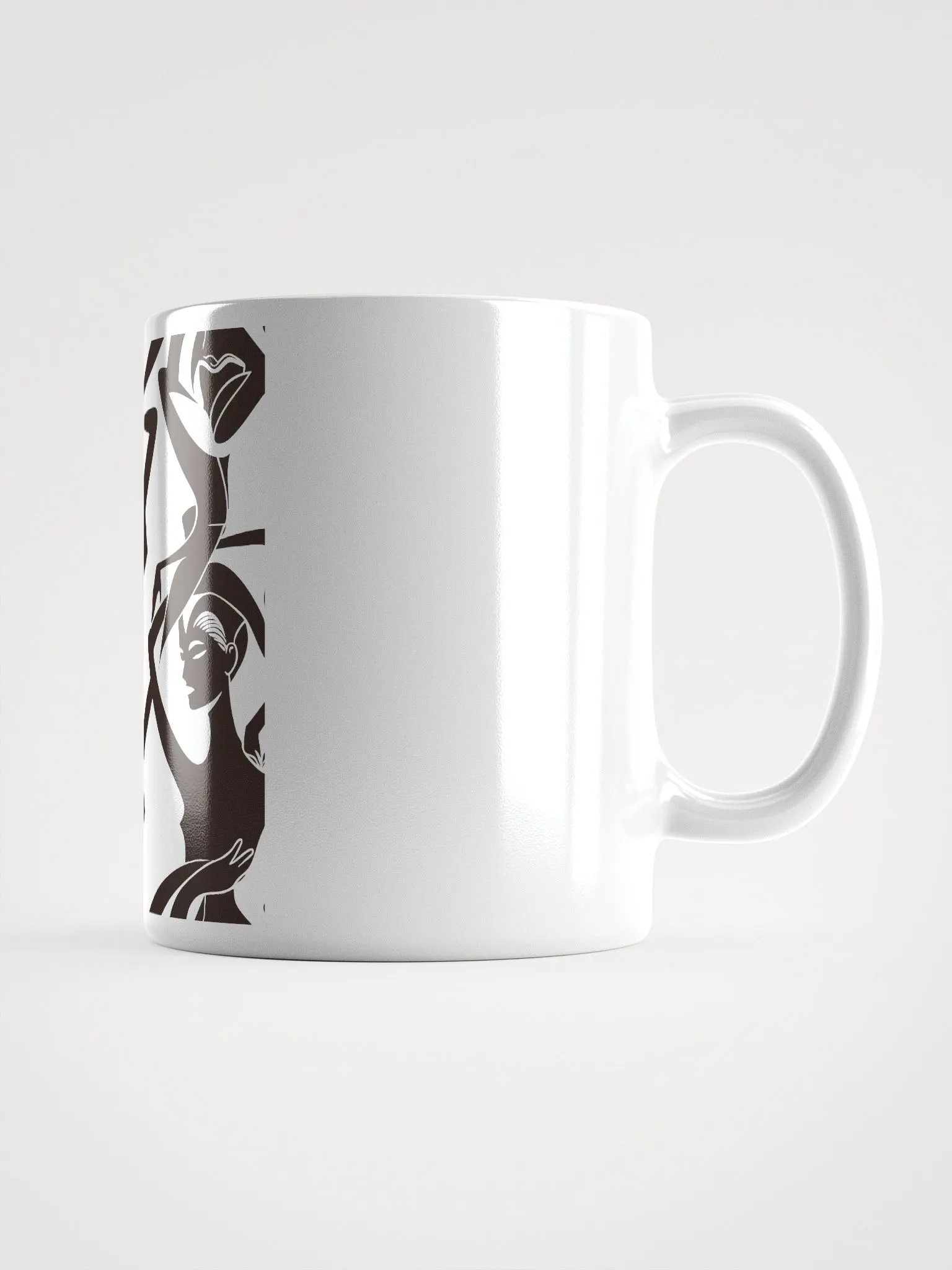Shadow Dancers White Glossy Mug product image (3)