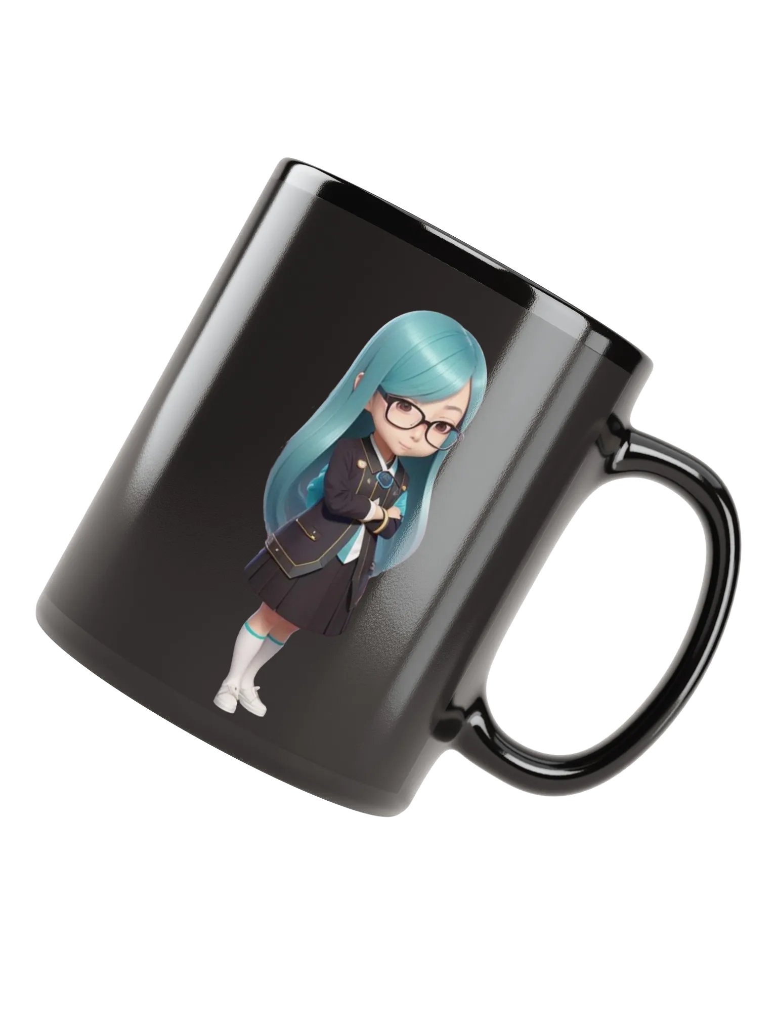 (AQUA CHIBI) K Black Mug product image (4)