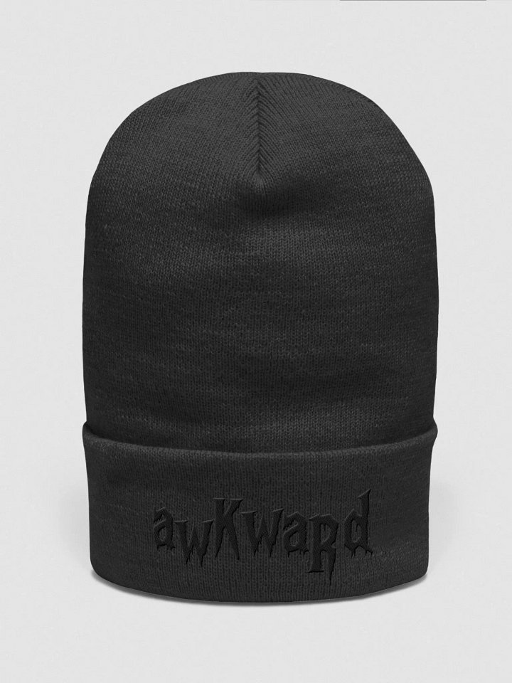 Awkward Beanie (Black) product image (2)