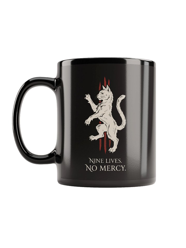 Nine Lives. No Mercy Mug product image (1)