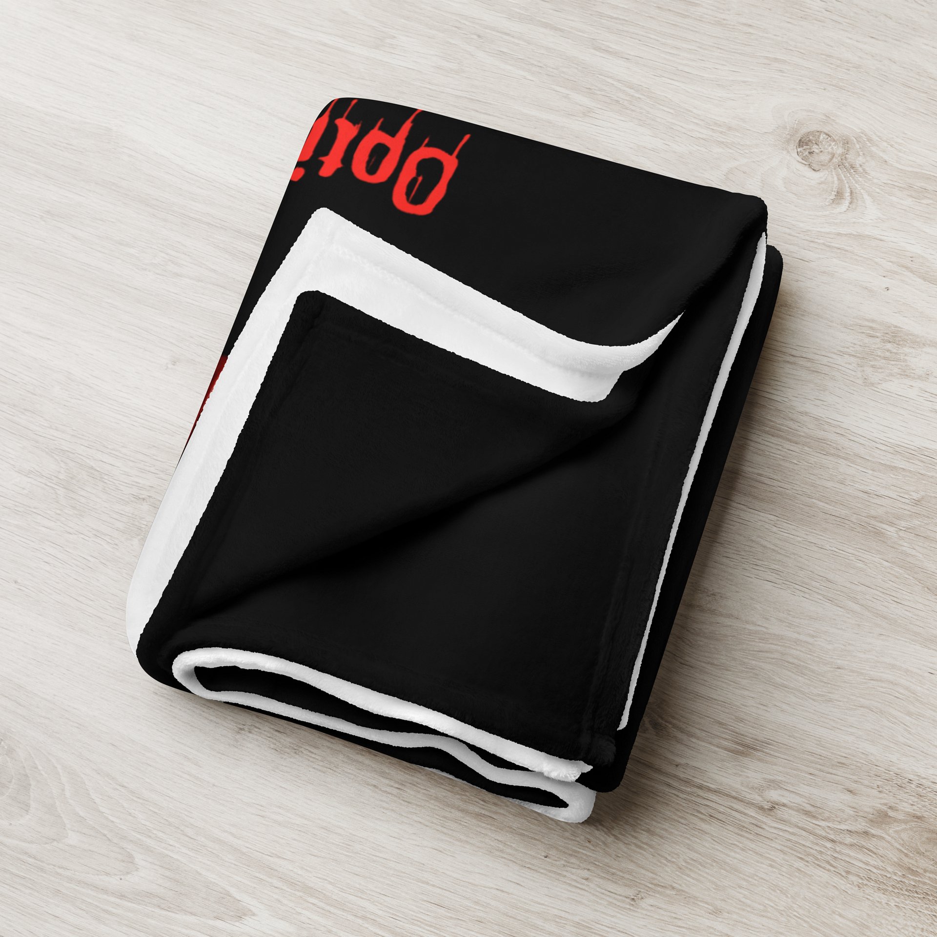Optic_Ghostface Throw Blanket product image (8)