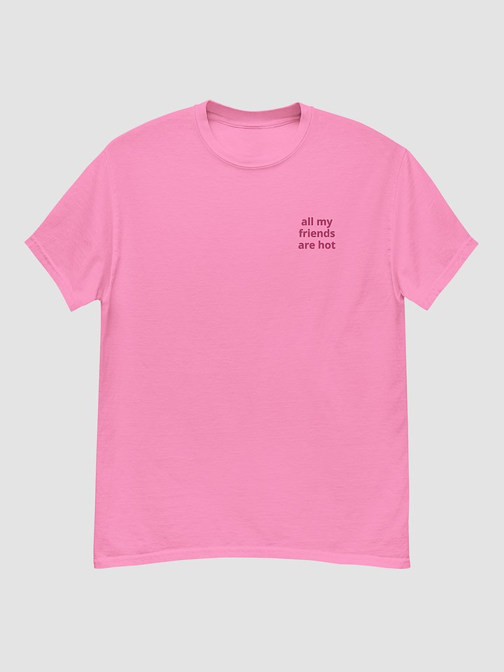 Hot Friends Pink Embroidered T-Shirt product image (2)