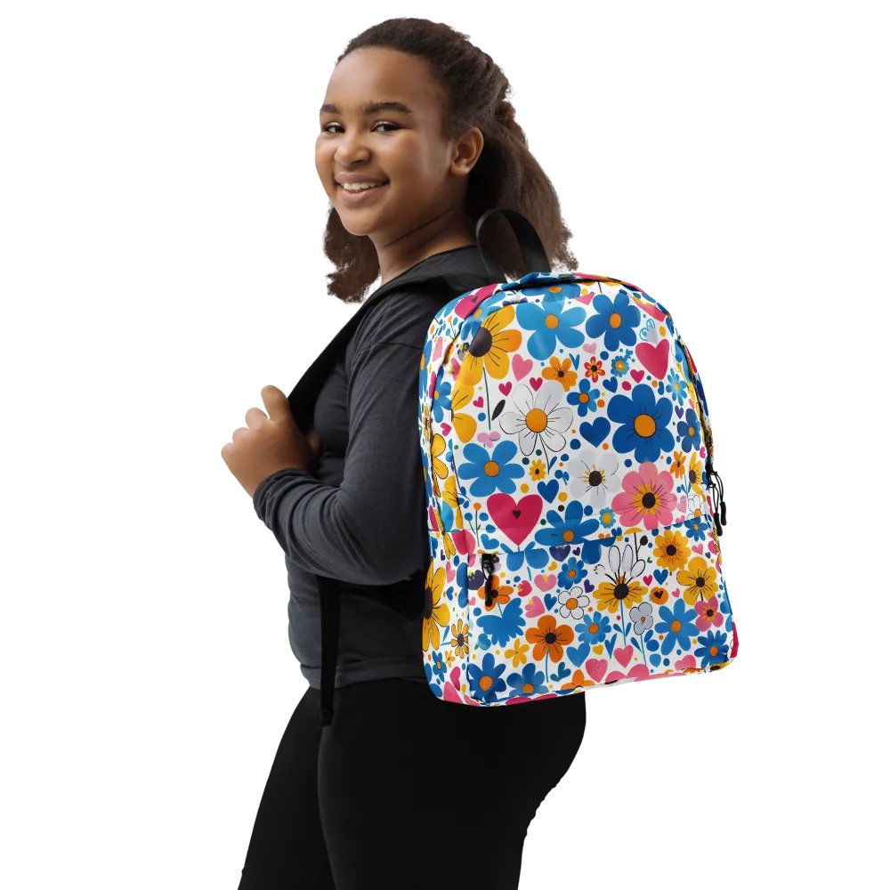 Floral Splendor All-Over Backpack product image (12)