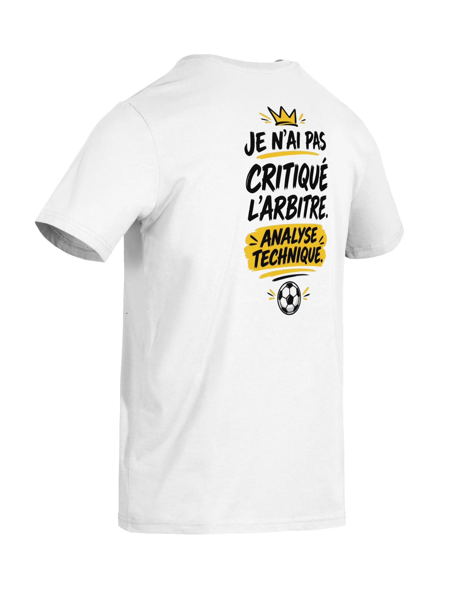Je n’ai pas critiqué l’arbitre — Analyse technique product image (3)