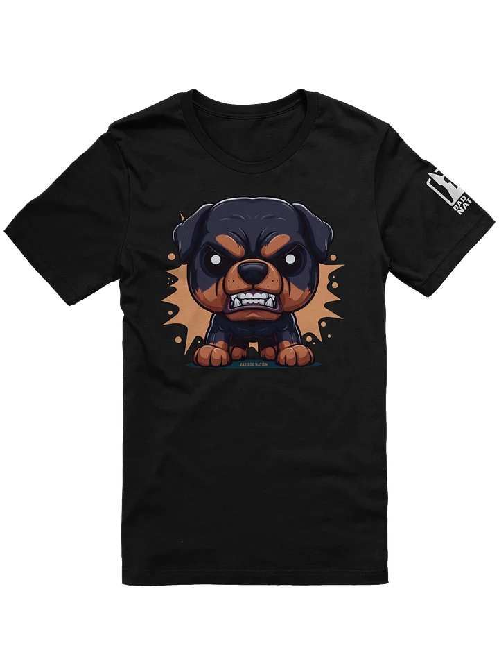 Rottweiler Angry Pup - Premium Unisex T-shirt product image (1)