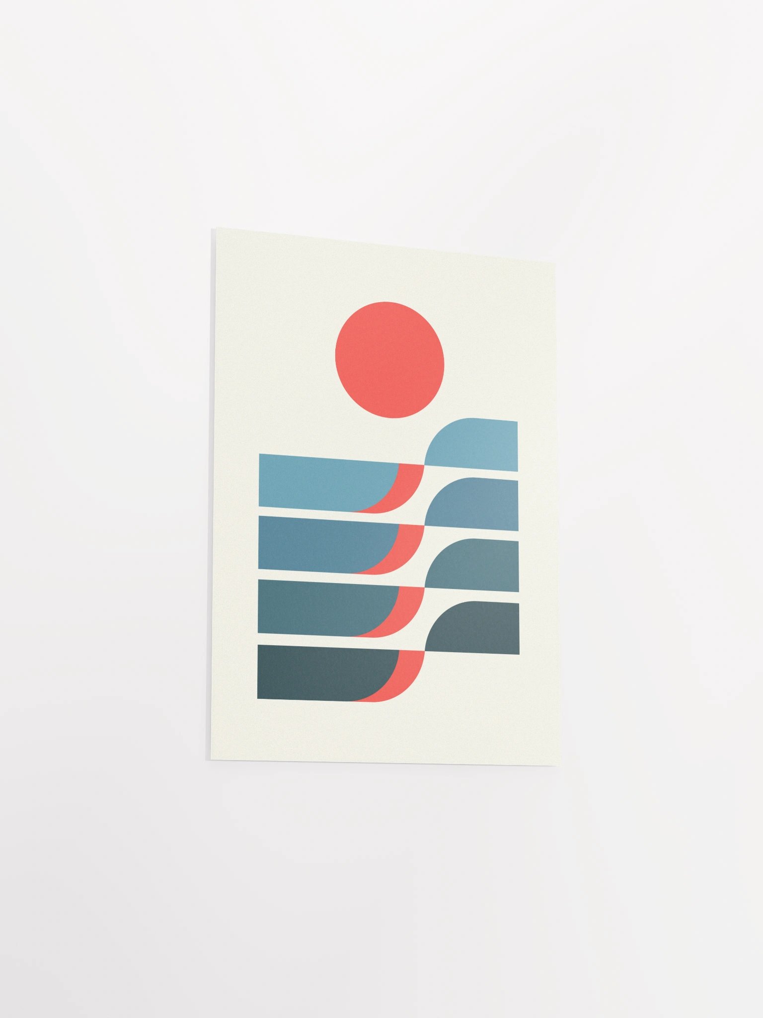 Rolling sea waves Art Print product image (22)
