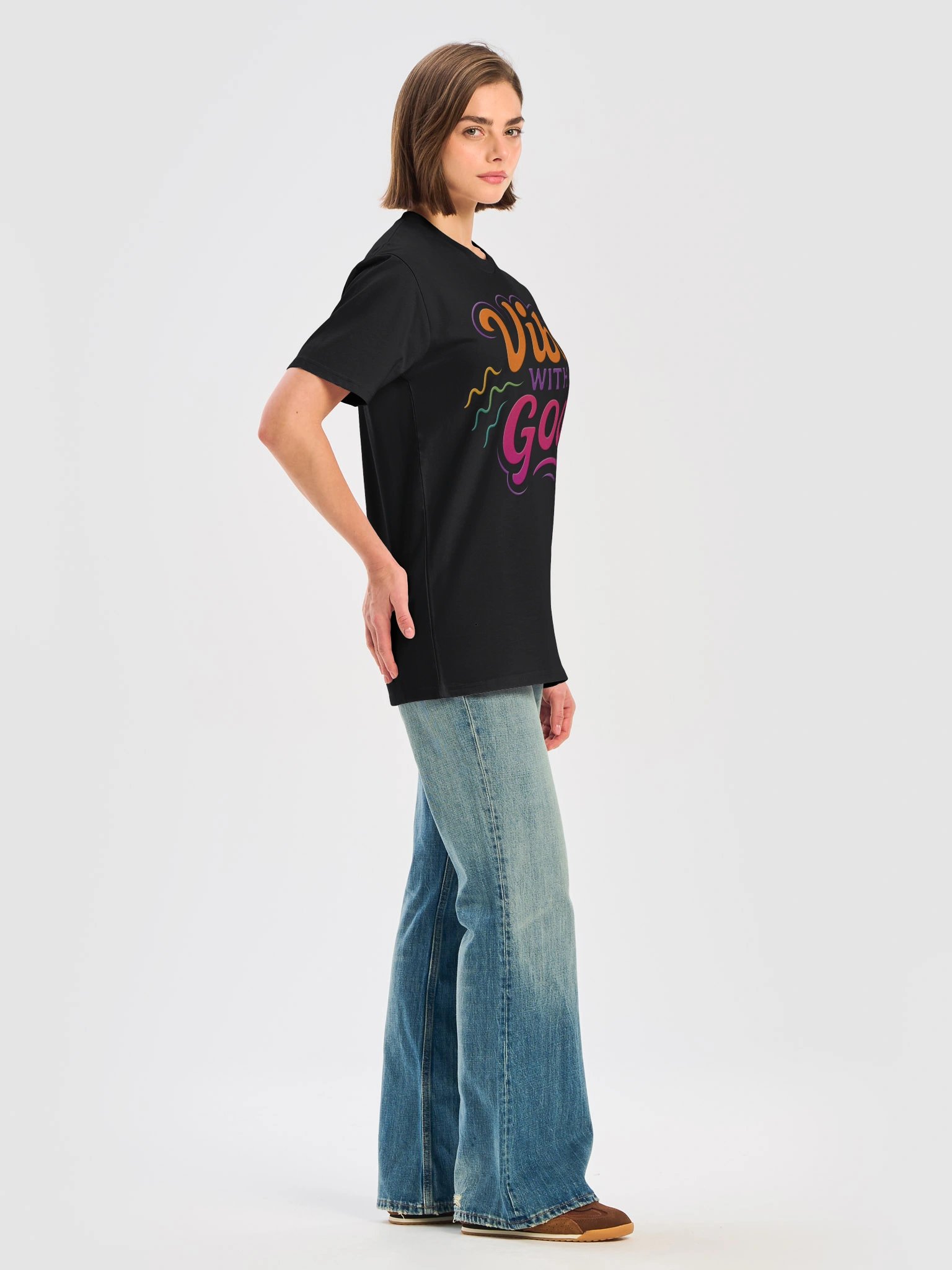 Vibe with God Classic Tee product image (7)