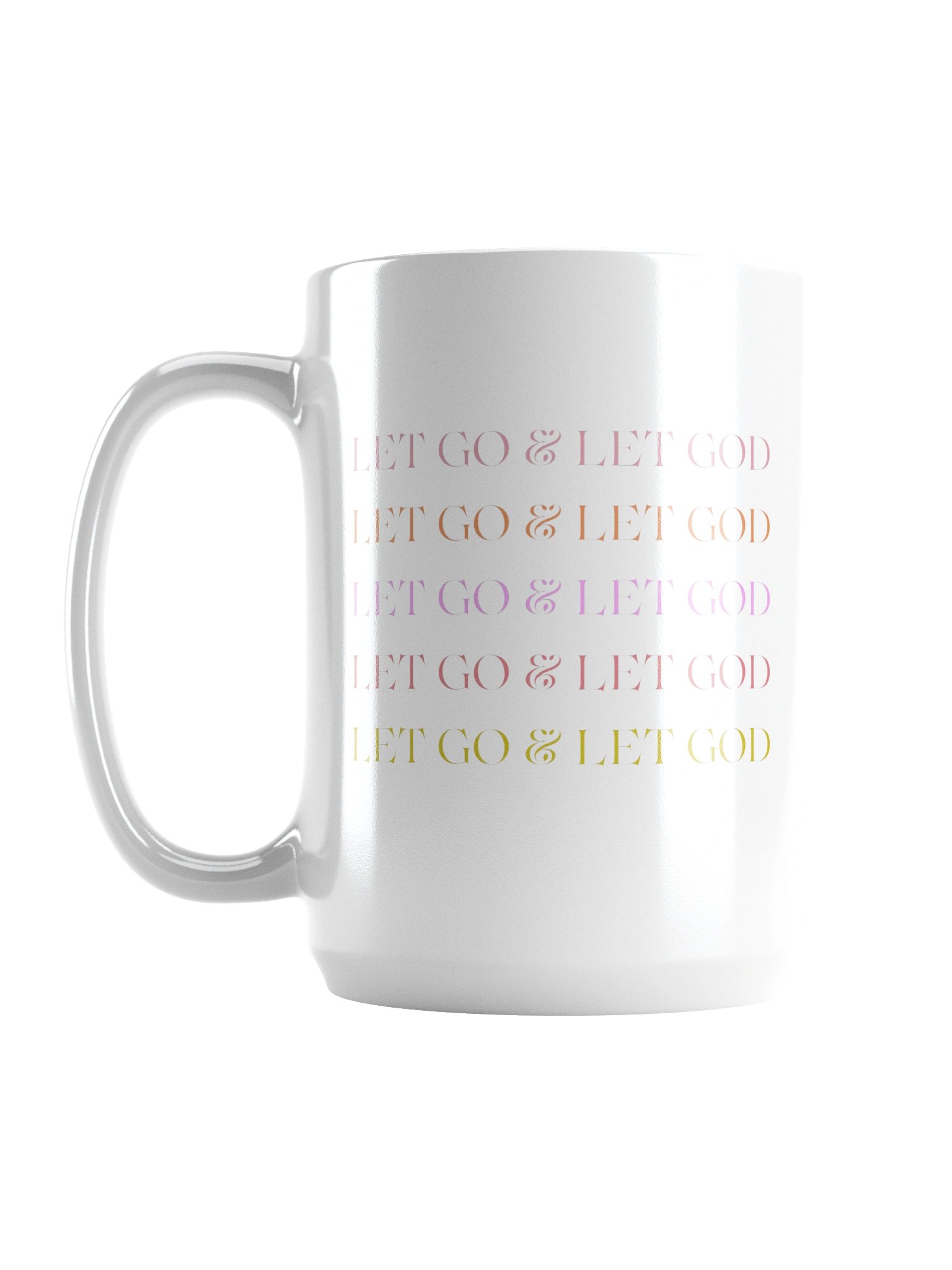 Let Go and Let God Mug product image (4)