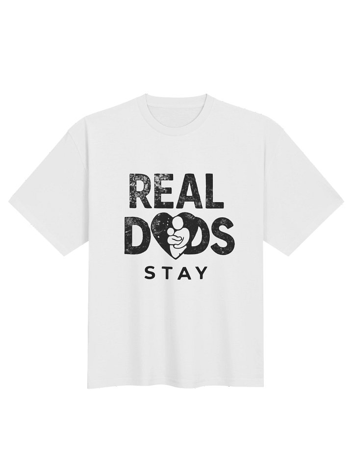 Real Dads Stay Oversized Tee product image (2)