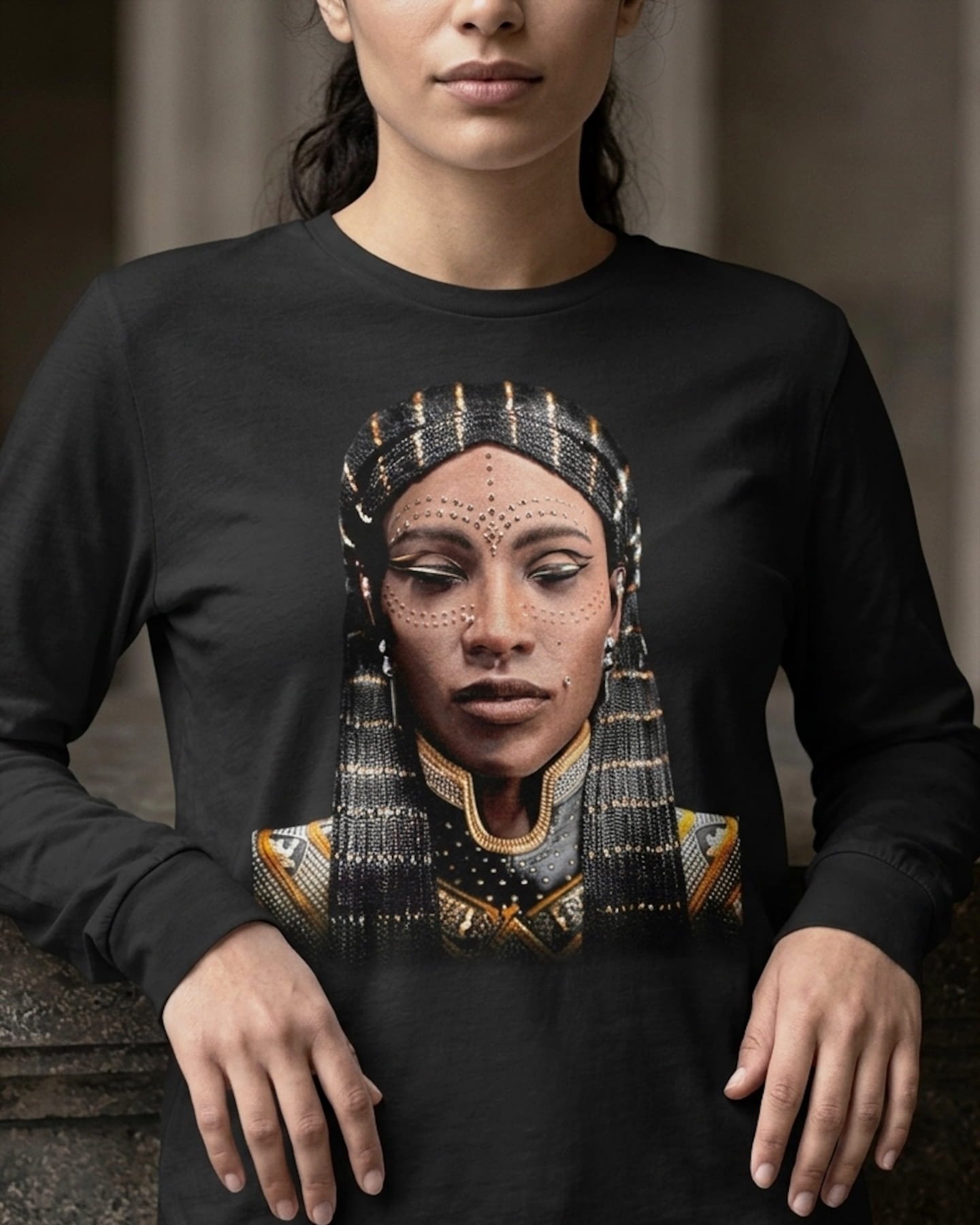 Queen Amanishakheto · Bella+Canvas Supersoft Long Sleeve T-Shirt product image (6)