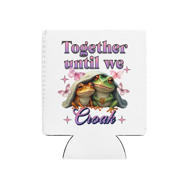 Together Until We Croak Frog Frogtastic Can Cooler Duo product image (1)