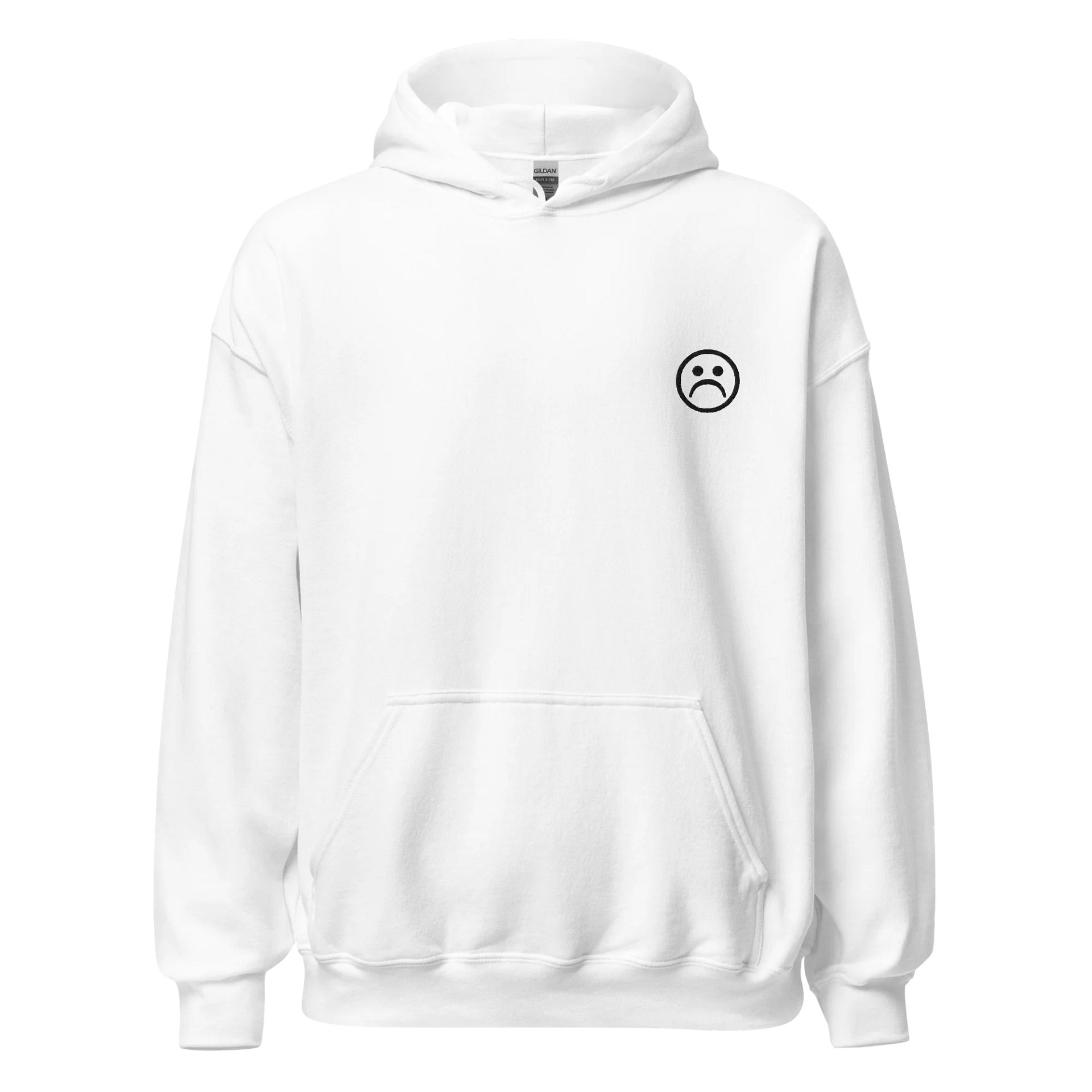 Sad face - Hoodie product image (1)
