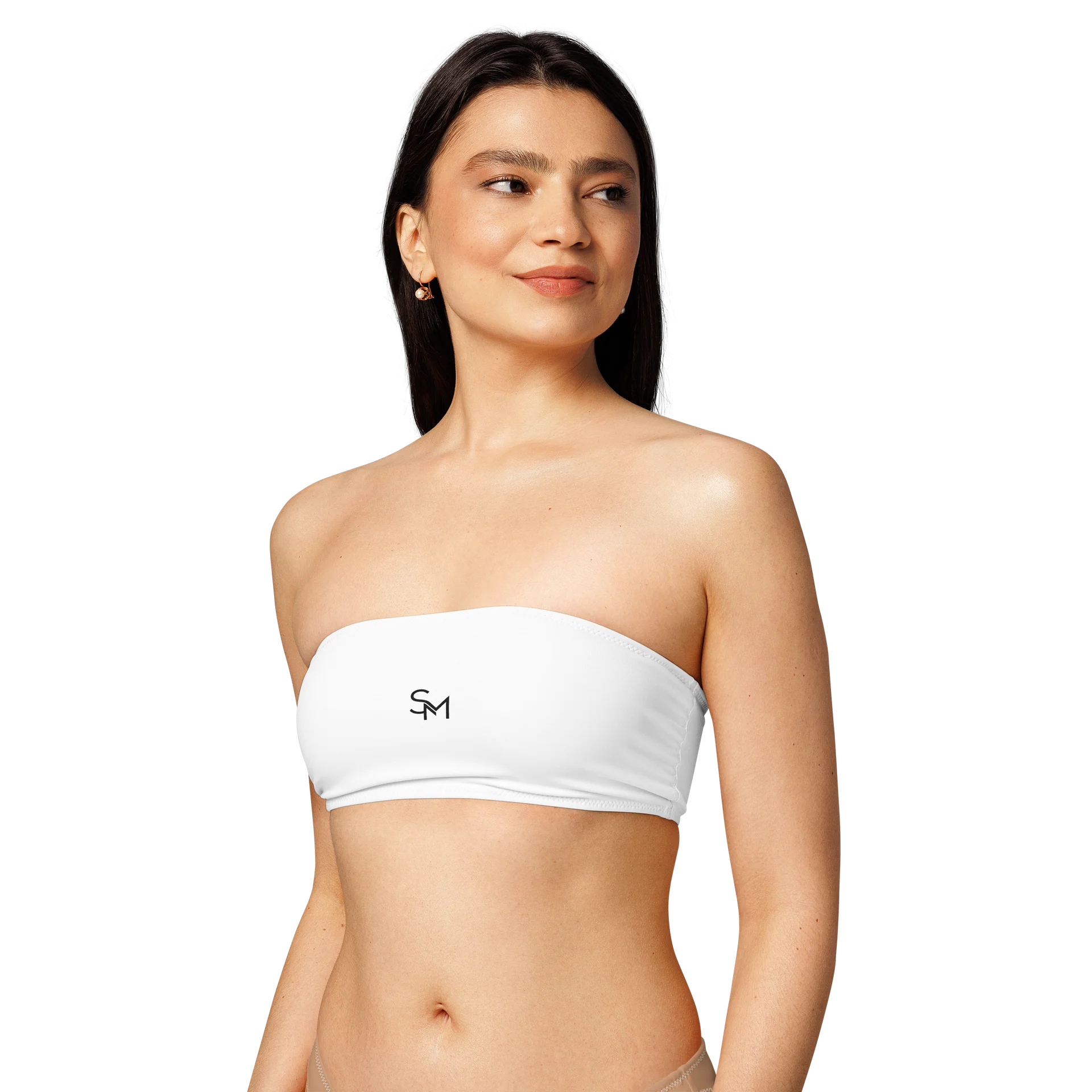 SM Monogram Bandeau Bikini Top product image (7)
