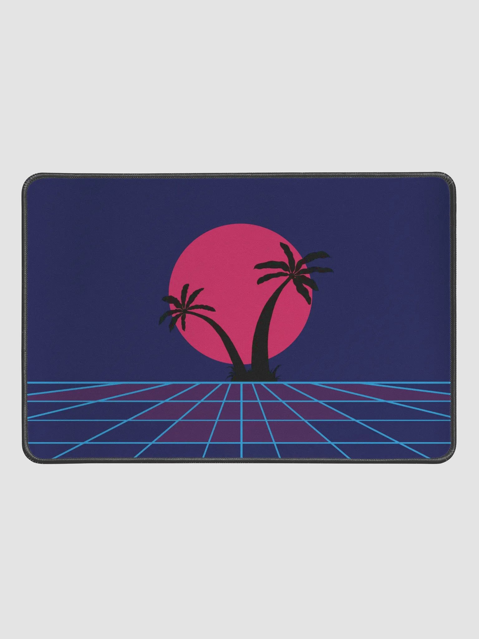 Retro Synthwave Desk Mat product image (1)