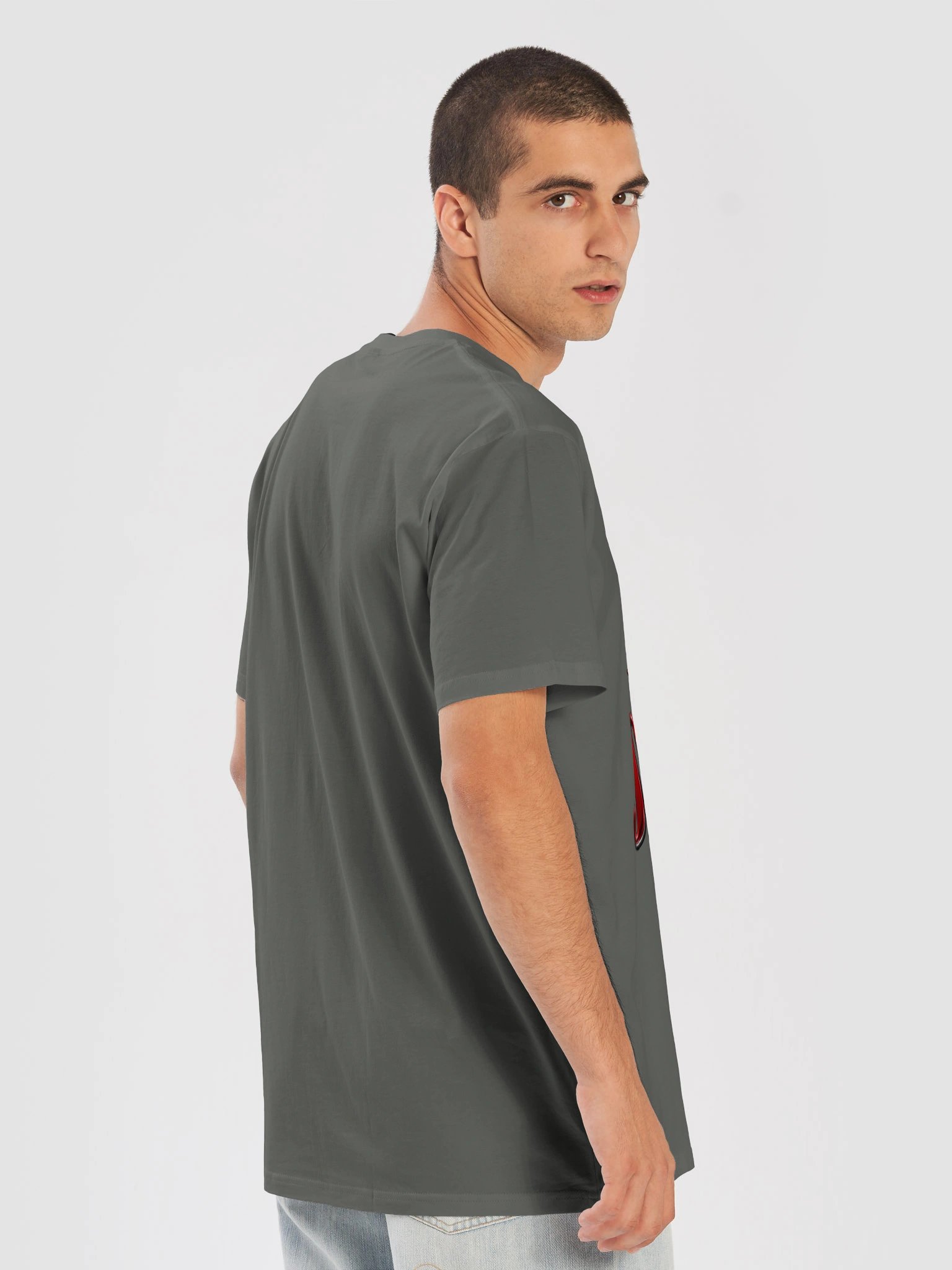 Who You Know: JESUS Red & Black Premium T-Shirt product image (8)