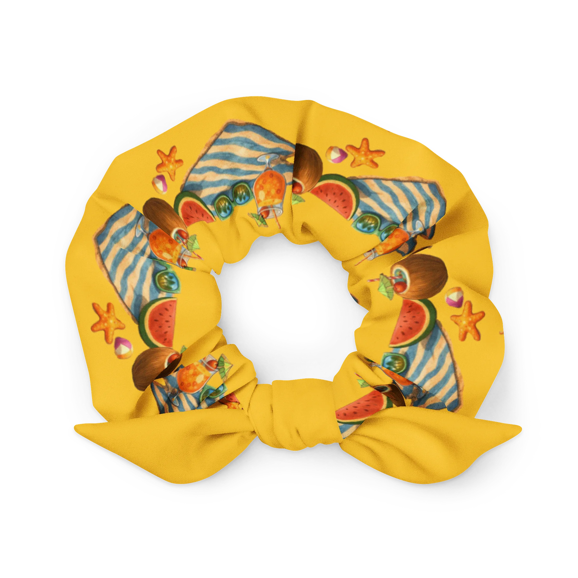 Cat brigade summer 2 All-Over Print Scrunchie product image (1)