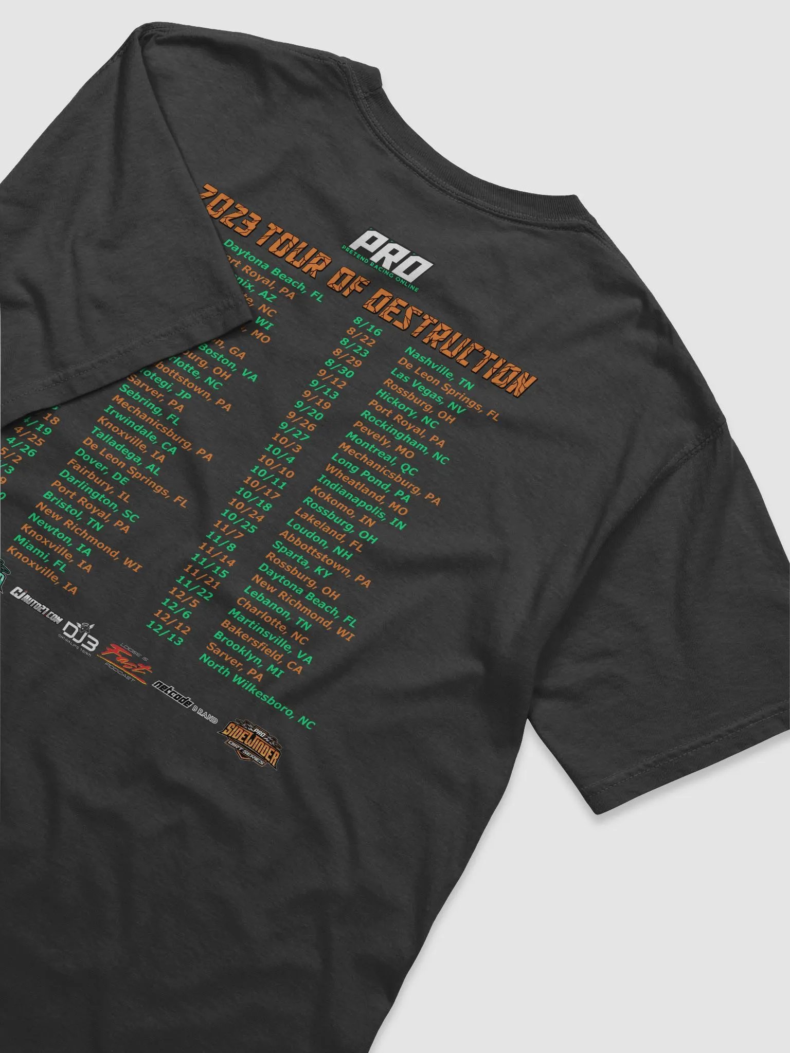 2023 Tour of Destruction Heavy T-shirt product image (4)
