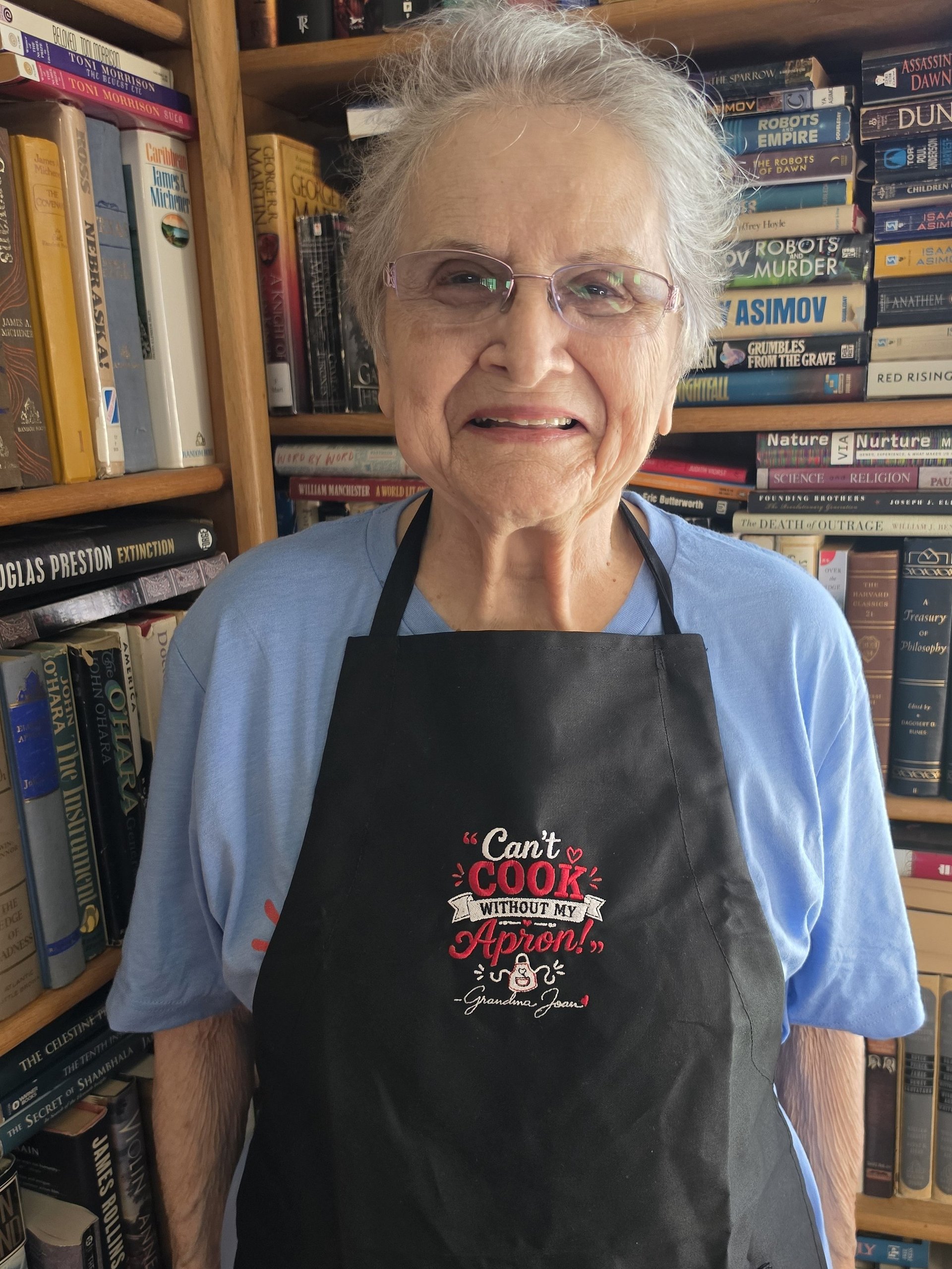 Can't cook without my Apron! EMBROIDERED product image (1)