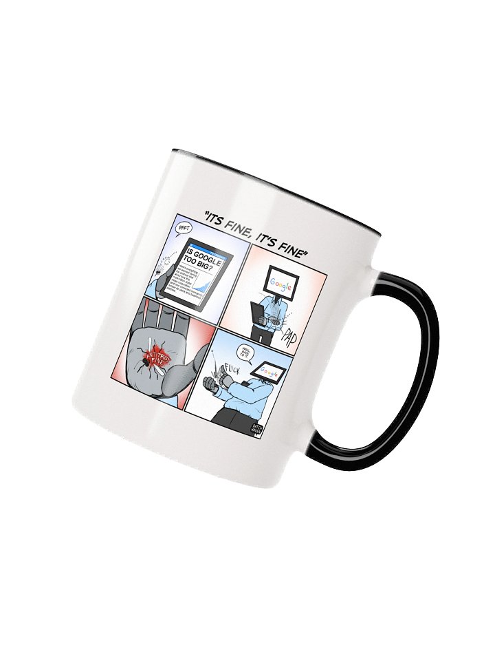 "Its fine, it's fine" mug product image (3)