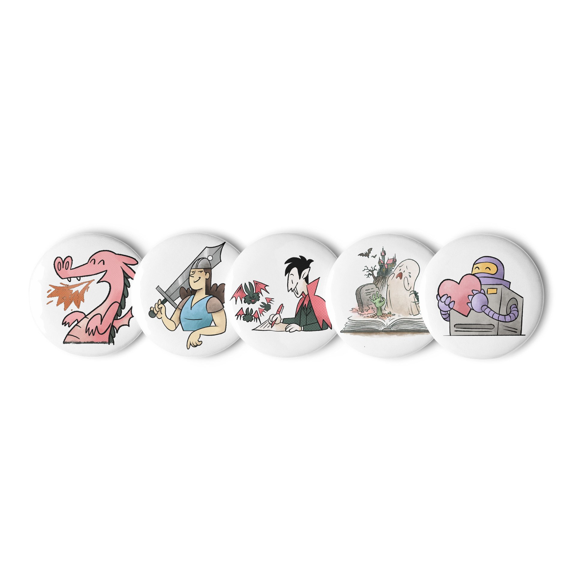 Character badge set product image (1)