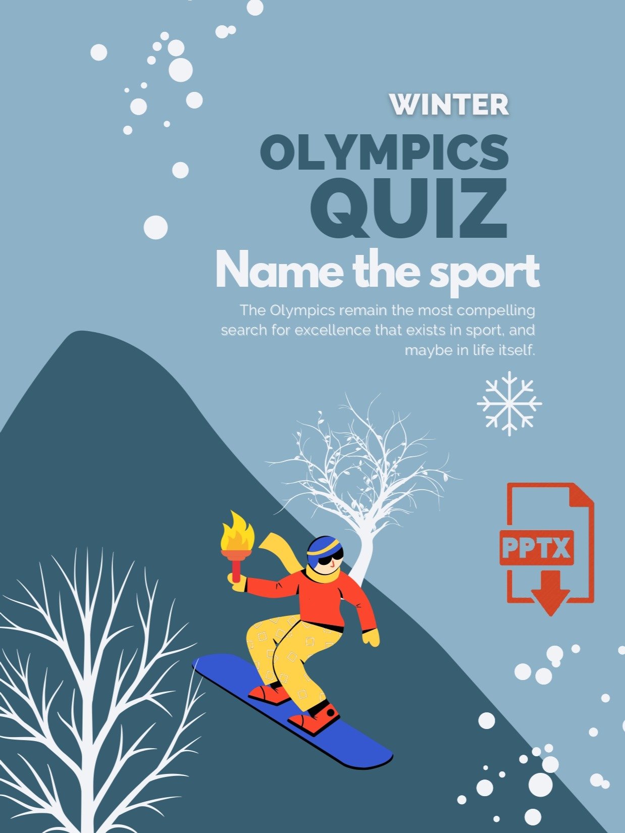 The Winter Olympics. Quiz And Project product image (1)