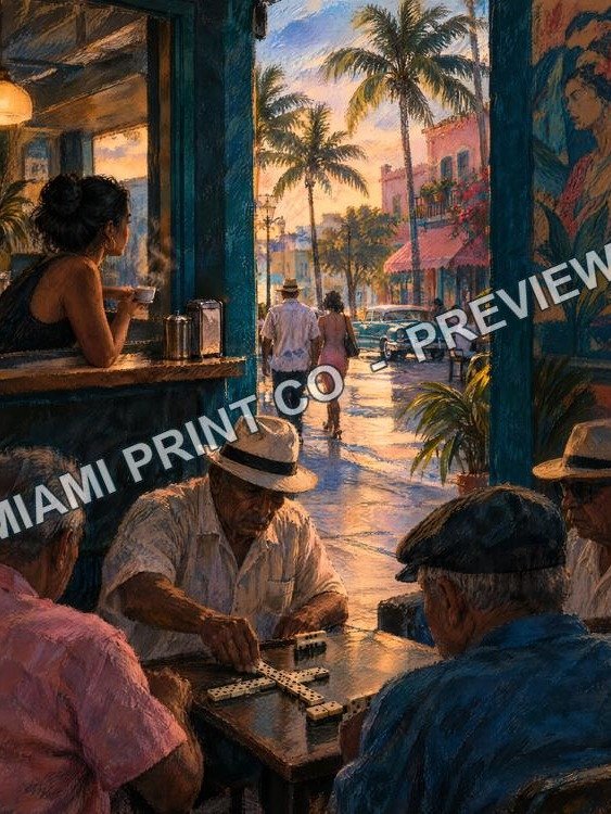 Little Havana | Framed Art Print product image (231)