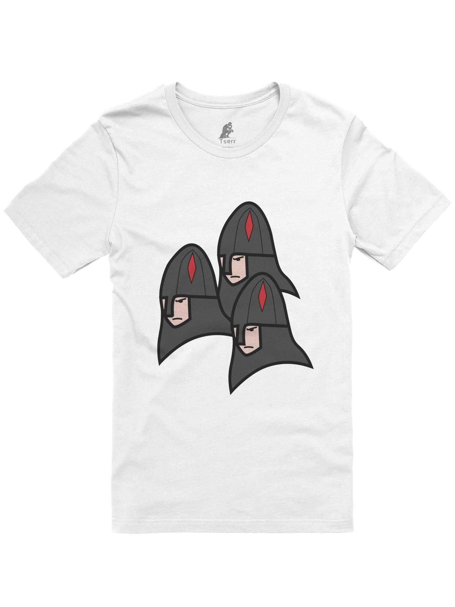 "Medieval Angry Trio" T-shirt product image (1)