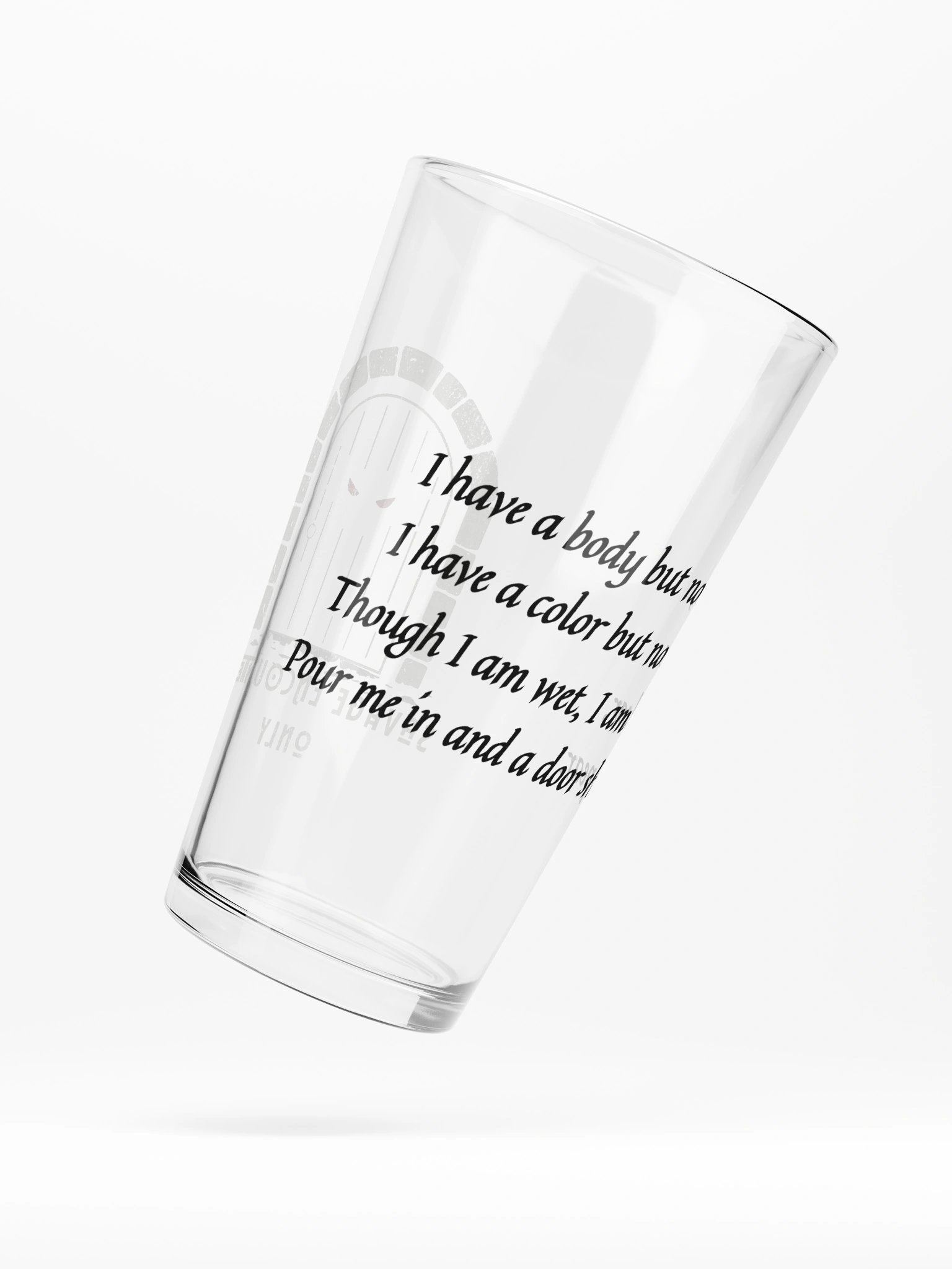 D&D Riddle Pint Glass product image (5)