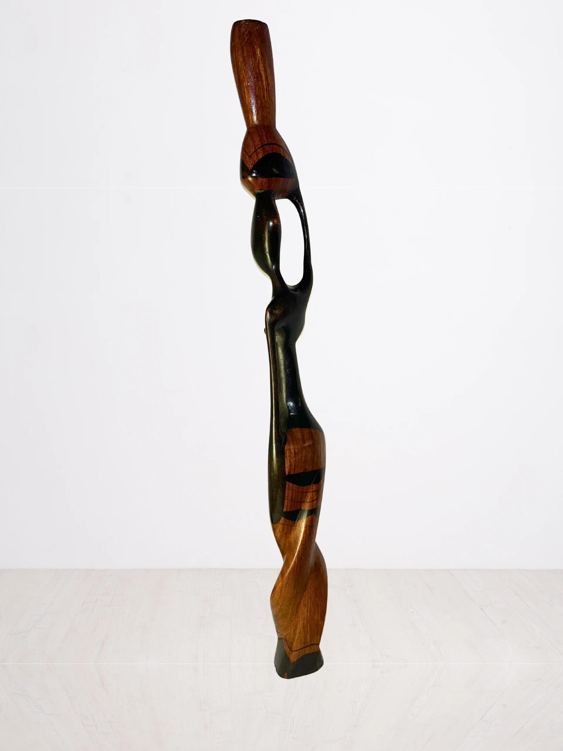 Handcarved Wooden African Woman Sculpture product image (5)