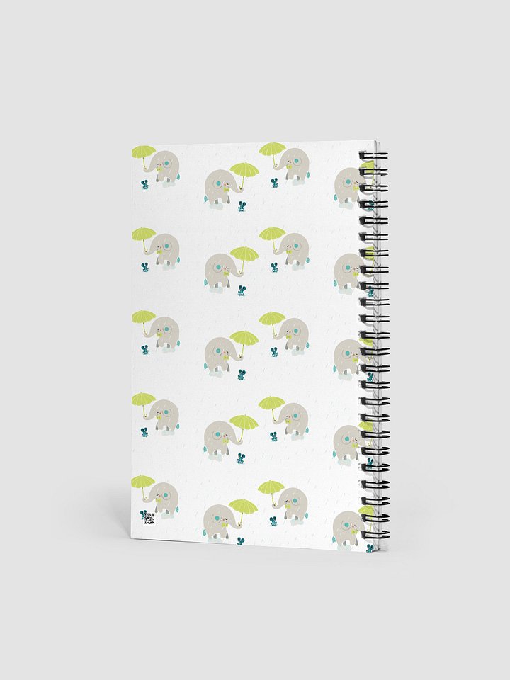 Rainy Elephant & Frog Notebook product image (2)