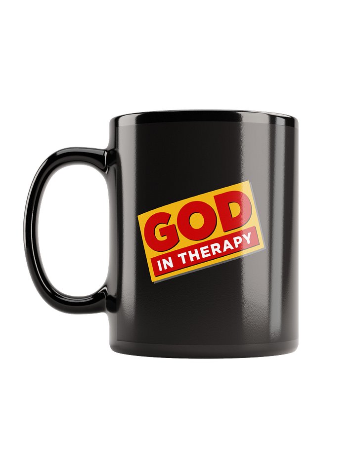 God In Therapy - Black Mug product image (1)