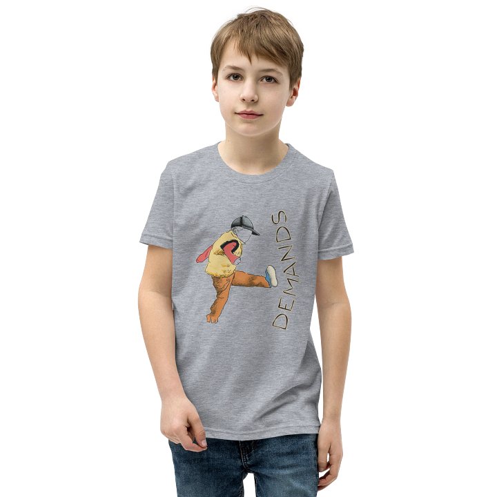 100% cotton “Demands” Youth T-Shirt product image (8)