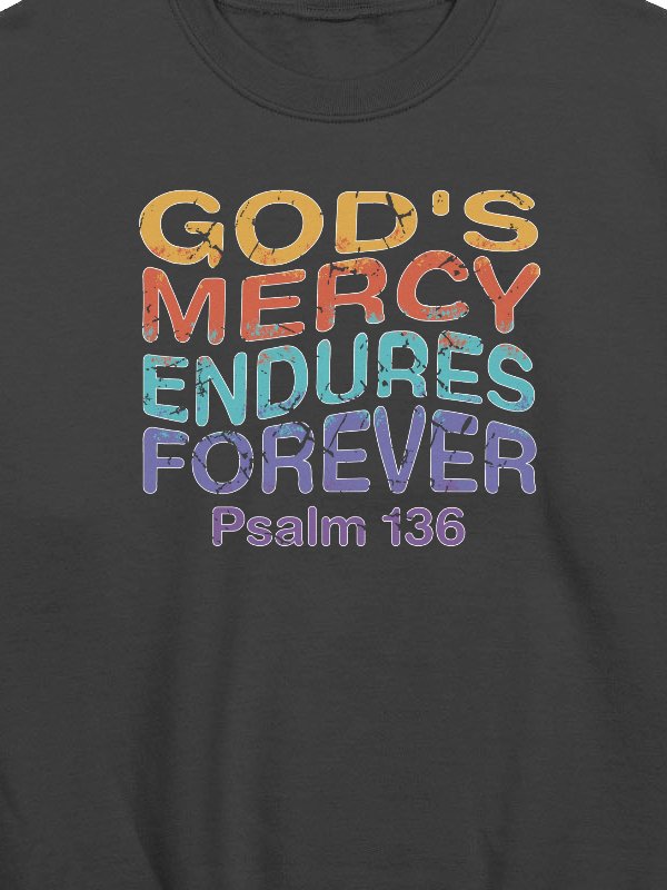 God's Mercy Endures Forever Sweatshirt product image (4)