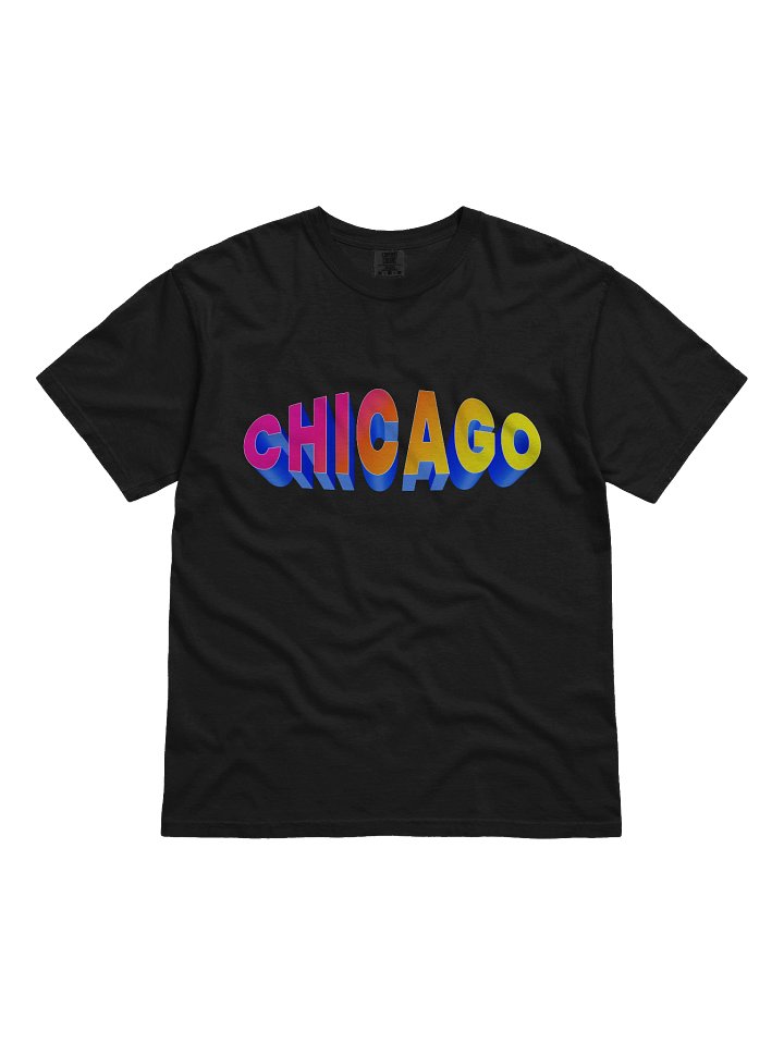 CHICAGO 3D Gradient Tee product image (1)