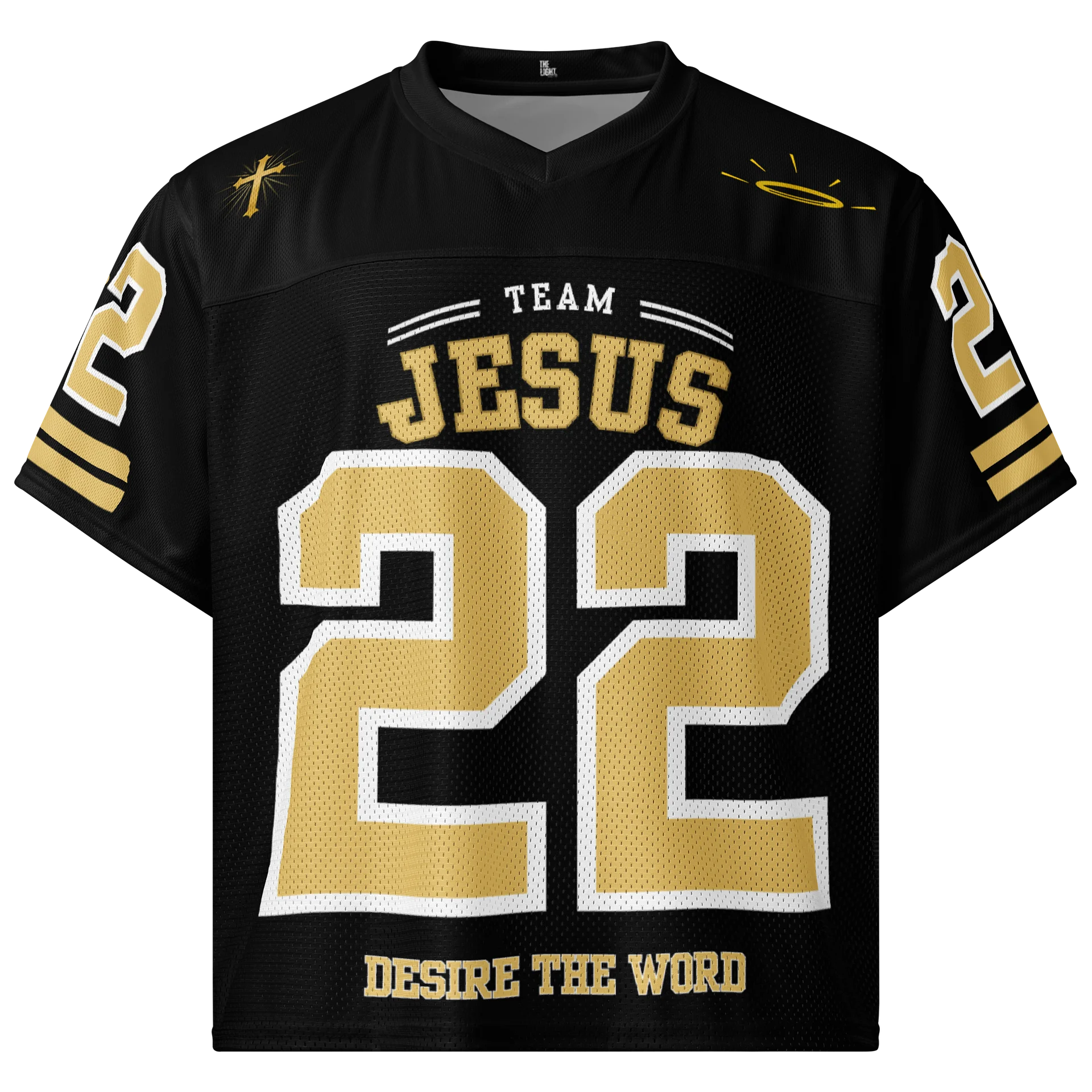 Team Jesus 22 Black Jersey product image (1)