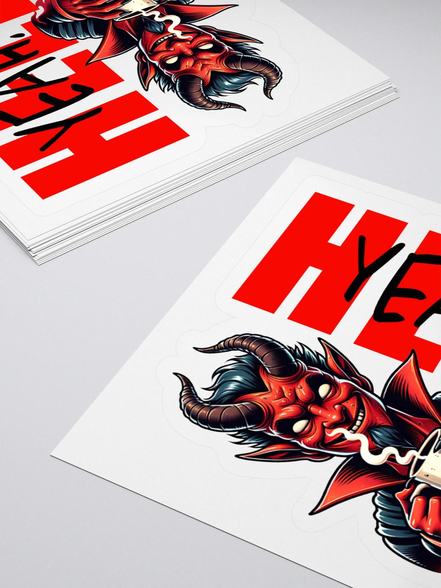 Hell Yeah! Kiss Cut Sticker Set product image (4)