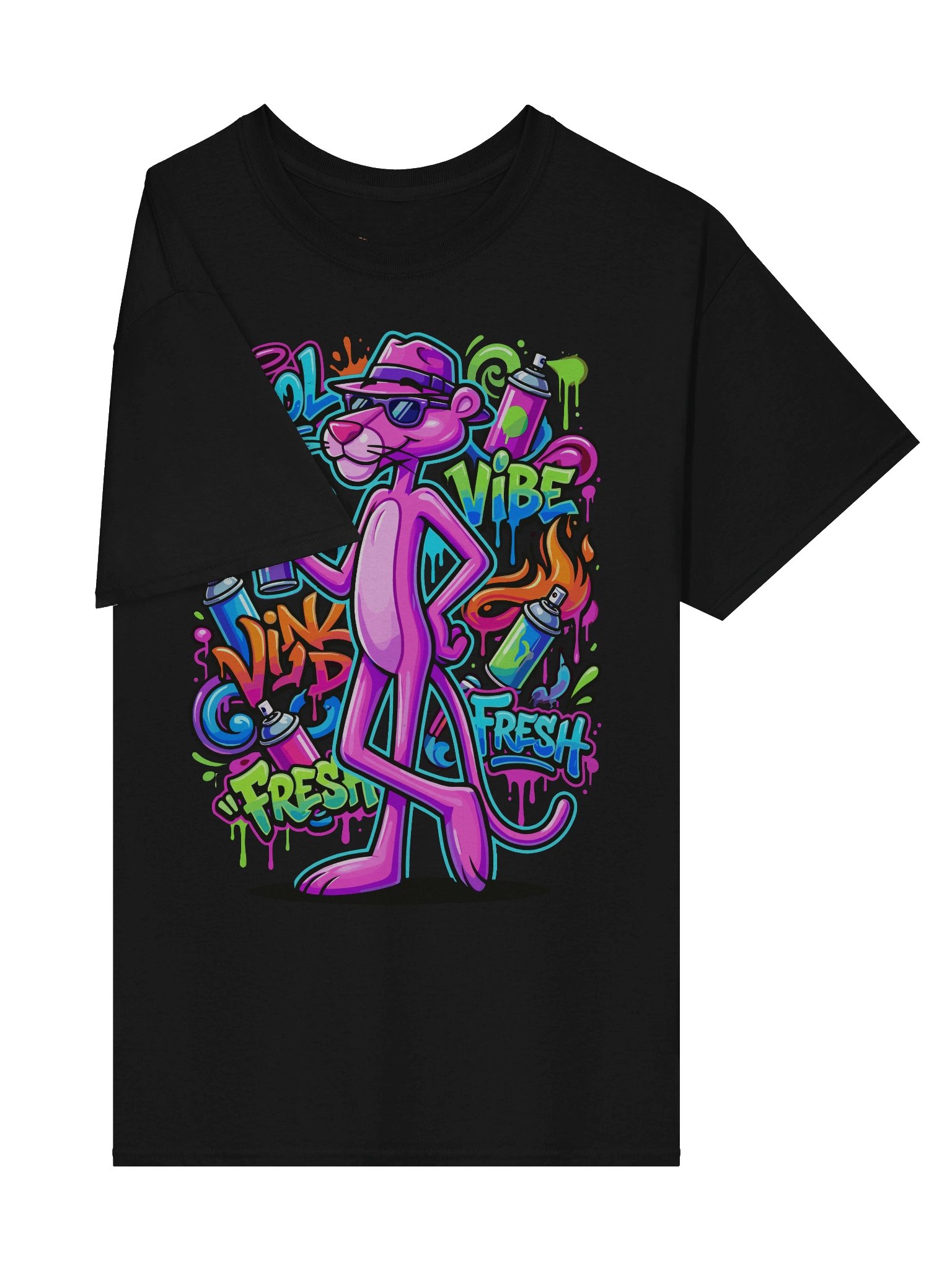 Pink Panter graffiti t-shirt product image (35)