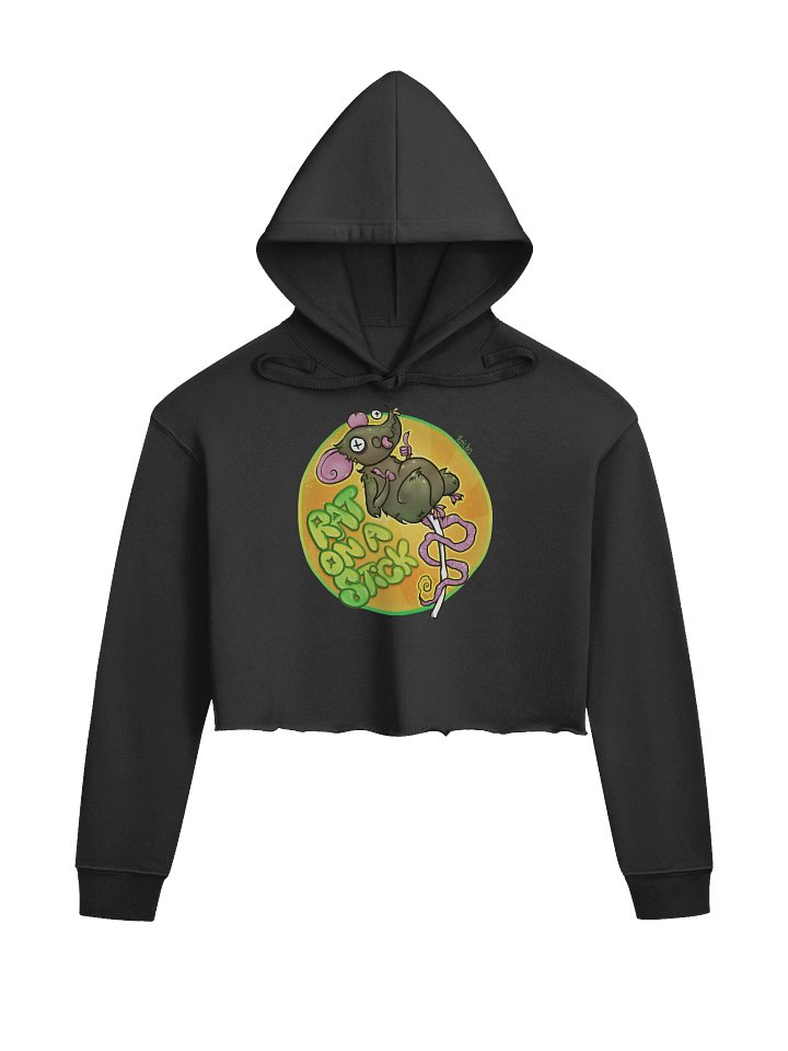 Rat On A Stick Cropped Hoodie product image (3)