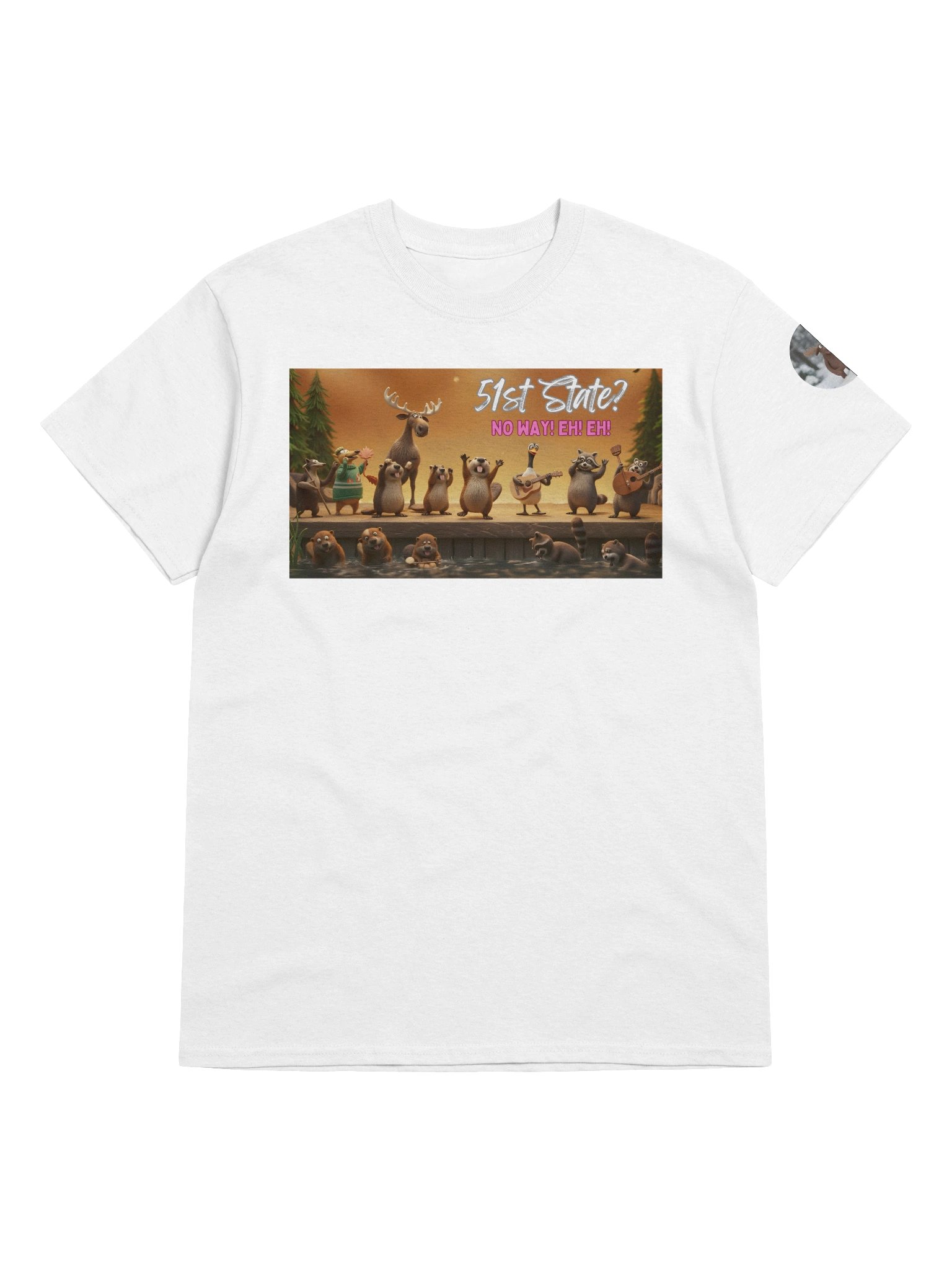 51st State? | Essential Character Ensemble Tee (White) product image (5)