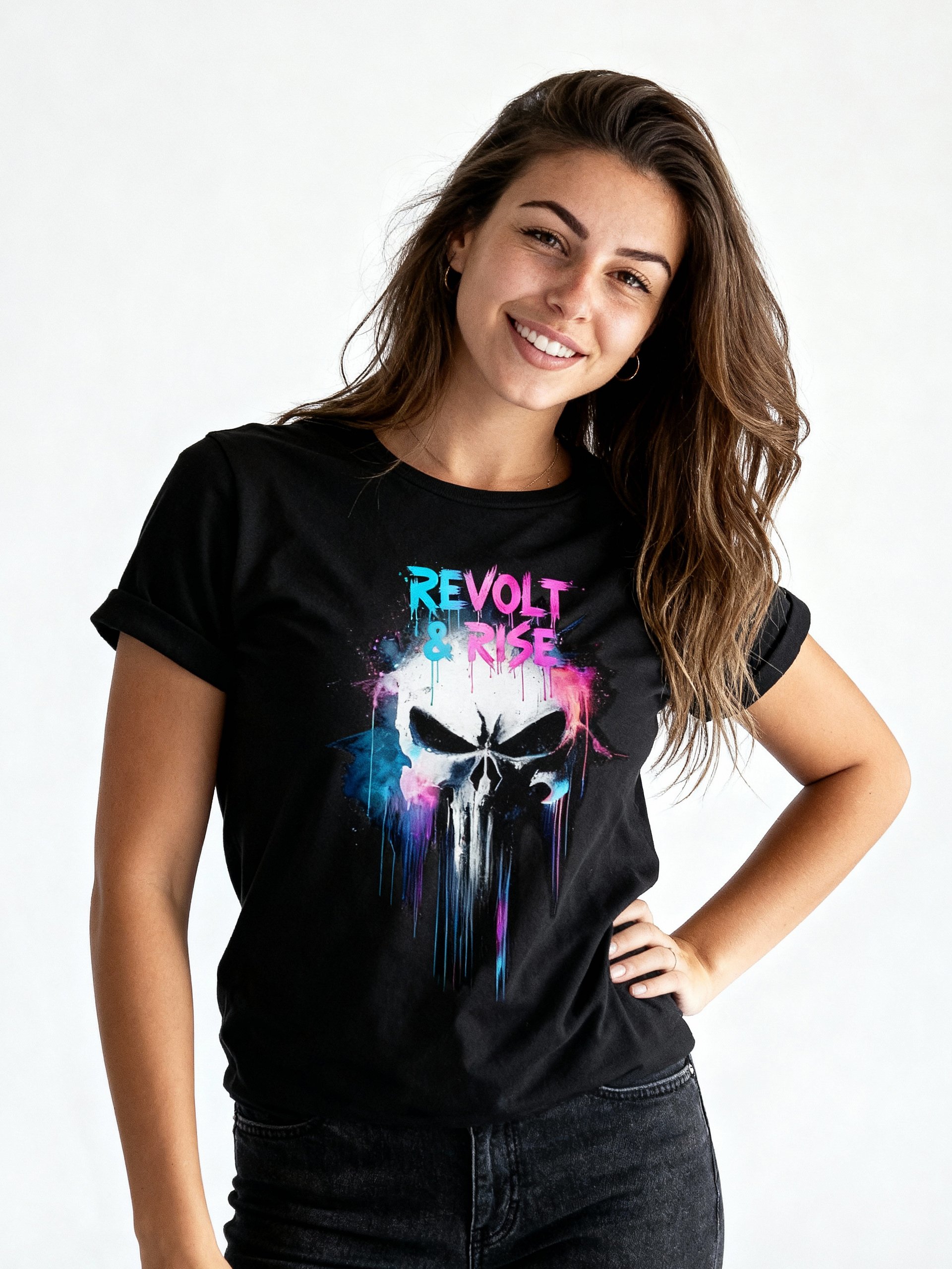 Rebel Skull T-Shirt product image (1)