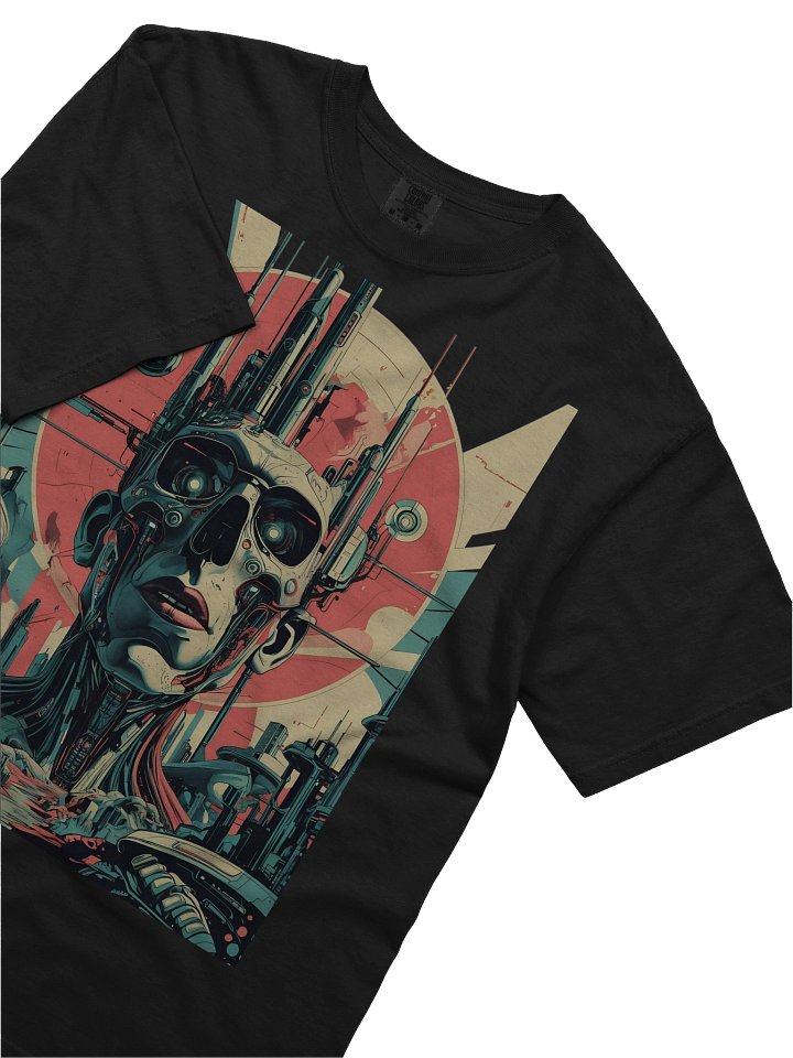 Retro-Futuristic Overlord Heavyweight T-Shirt product image (2)