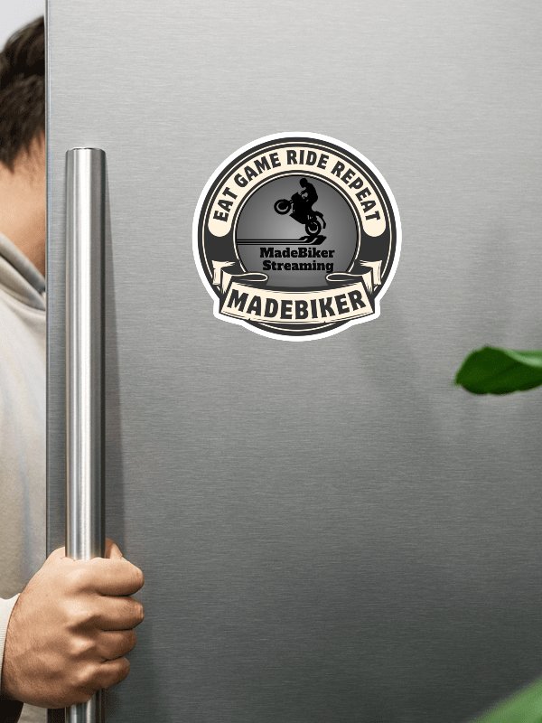 Eat Game Ride Repeat Magnet product image (1)