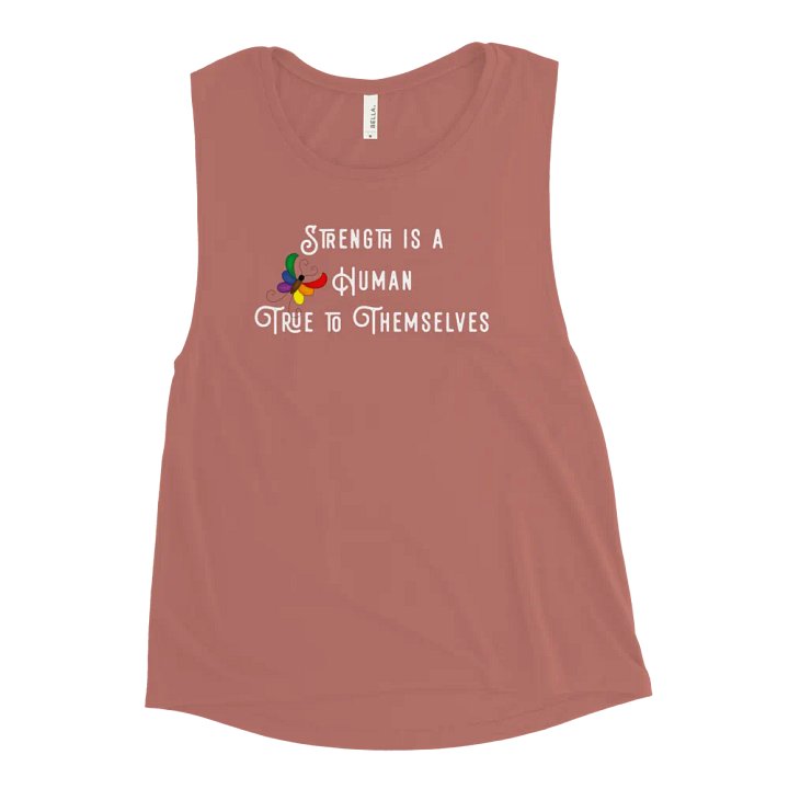 Strength is a Human (w) - Women's Tank Top product image (1)