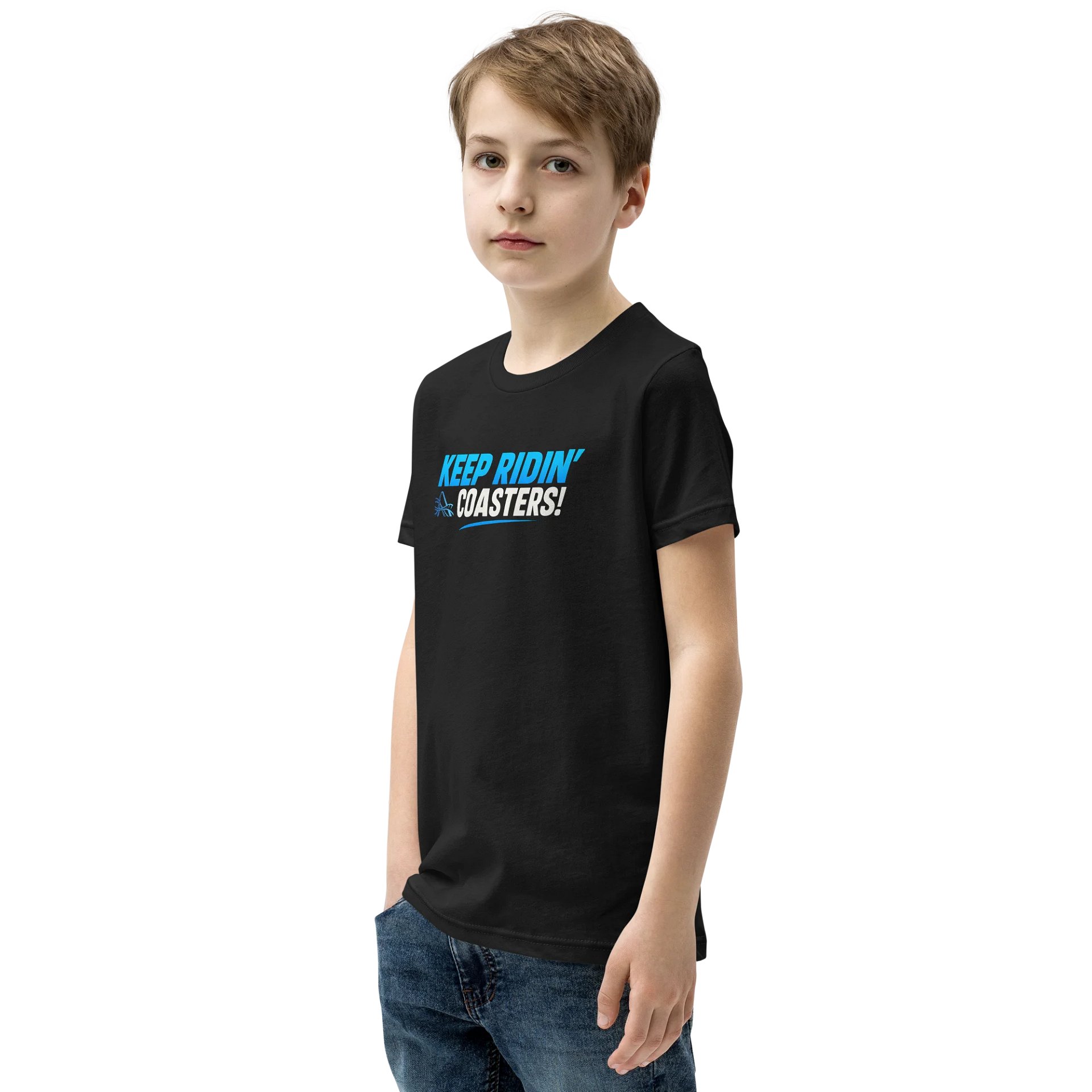 Keep Ridin' Coasters Graphic - Youth Tee product image (16)