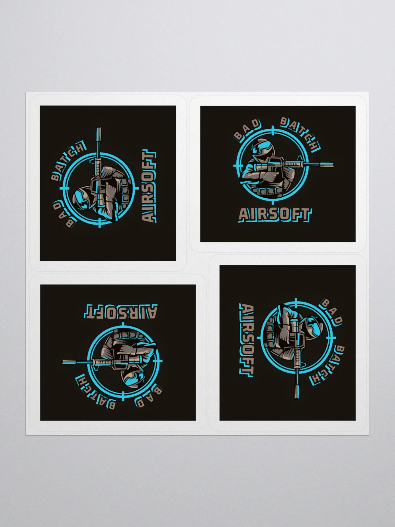 Bad Batch Airsoft Tactical Sticker Set product image (1)